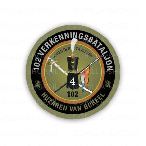 sticker 102 verkenningsbataljon