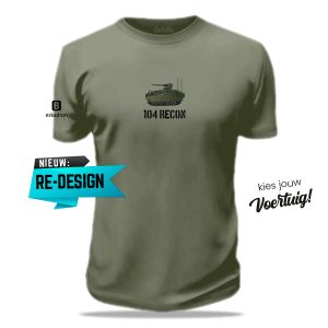 104 verkenningsbataljon t-shirt