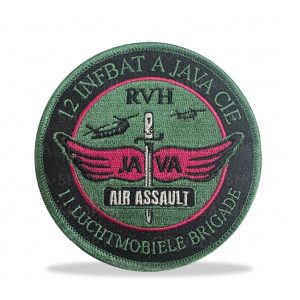 12 infbat A-Java Compagnie patch