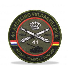 patch 41 afdeling veldartillerie