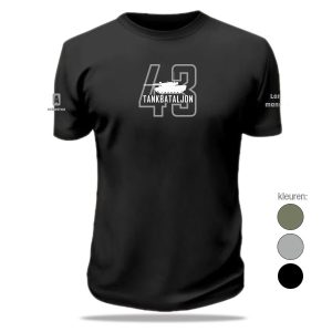 t-shirt 43 tankbataljon