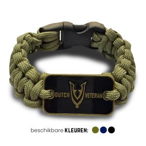 armband paracord veteraan