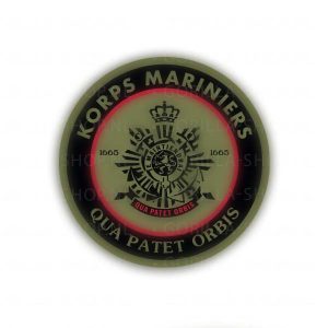 Mariniers sticker groen
