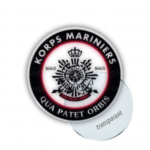 transparante sticker mariniers
