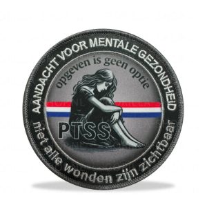 PTSS patch, grijs, vrouw