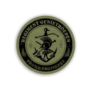 sticker Genietroepen
