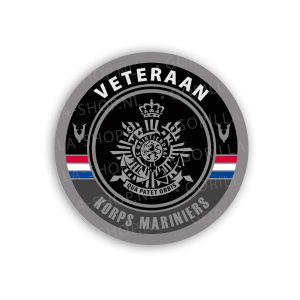 Veteraan - MARINIERS sticker