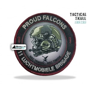 Tactical Skull patch - 11 Luchtmobiele Brigade